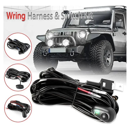 Kit Cableado Para Barra Led Con Control Remoto Estroboscópic