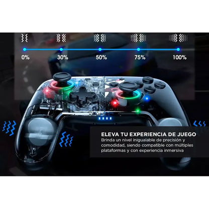 Controlador De Juegos Onikuma C6 Multi Compatibilidad Color Negro