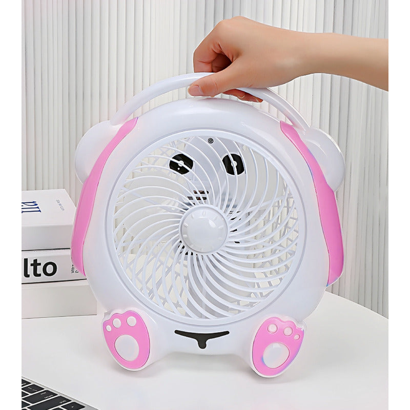 Ventilador De Mesa Diseño De Oso Ventilador 220v Escritorio