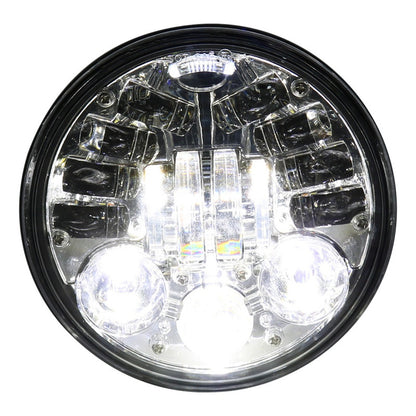 Foco Led Delantero De Moto Con Luz De Viraje 5.75 Pulgada H4