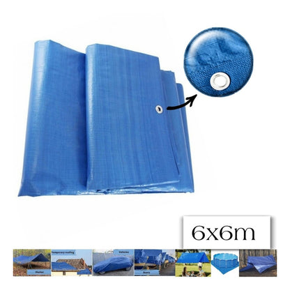 Cobertor Auto Toldo Multiuso Lona 6x6m Impermeable Carpa/ryc