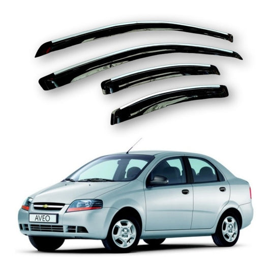 Bota Agua Compatible Chevrolet Aveo Sedan Aleta Deflector R&