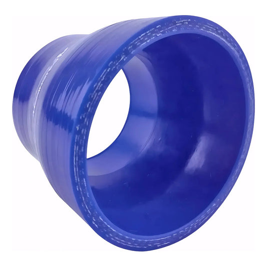 Copla Silicona Reducción 3 A 2 Pulgadas Acople Recta Unión Azul H40-33