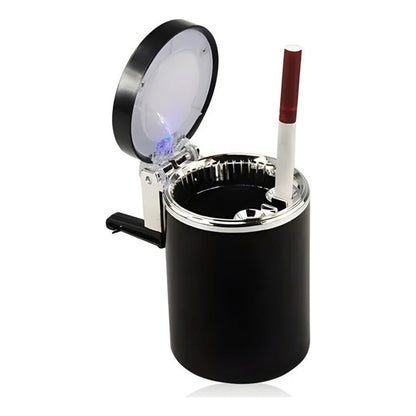 Cenicero Auto Cn Luz Led Soporte Rejilla Del Aire Monedero