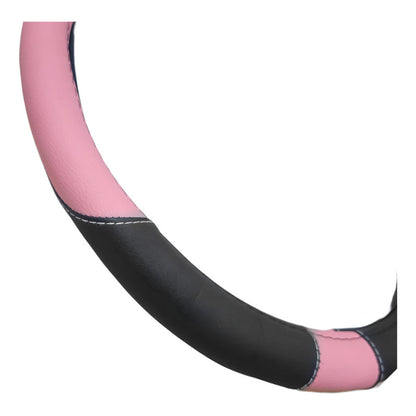 Funda Cubre Volante Para Mujer Eco Cuero Rosa /r&c