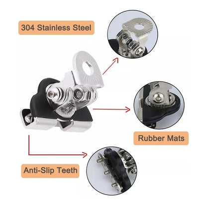 Soporte Capot Para Neblineros Barras Led Fijos Universal X2