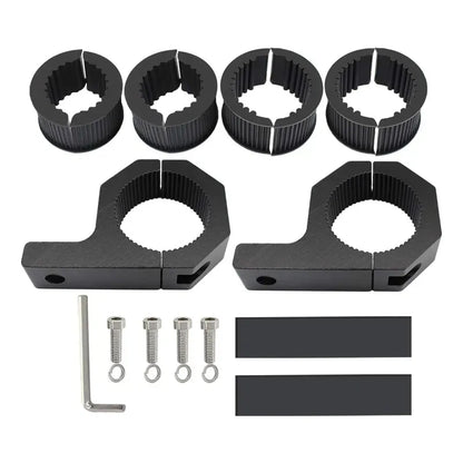 Kit Montaje Abrazadera Barra Toro Luces Led Parachoques