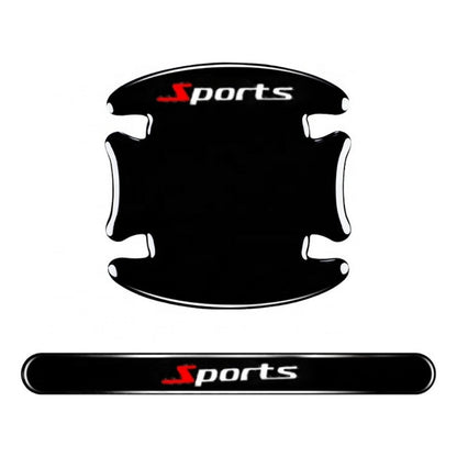 Set 8pcs Protector De Manilla + Topes De Puerta Y Retrovisor