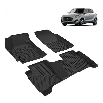 Cubre Piso Calce Perfecto Compatible Con Suzuki Swift 2019-2024 Negro