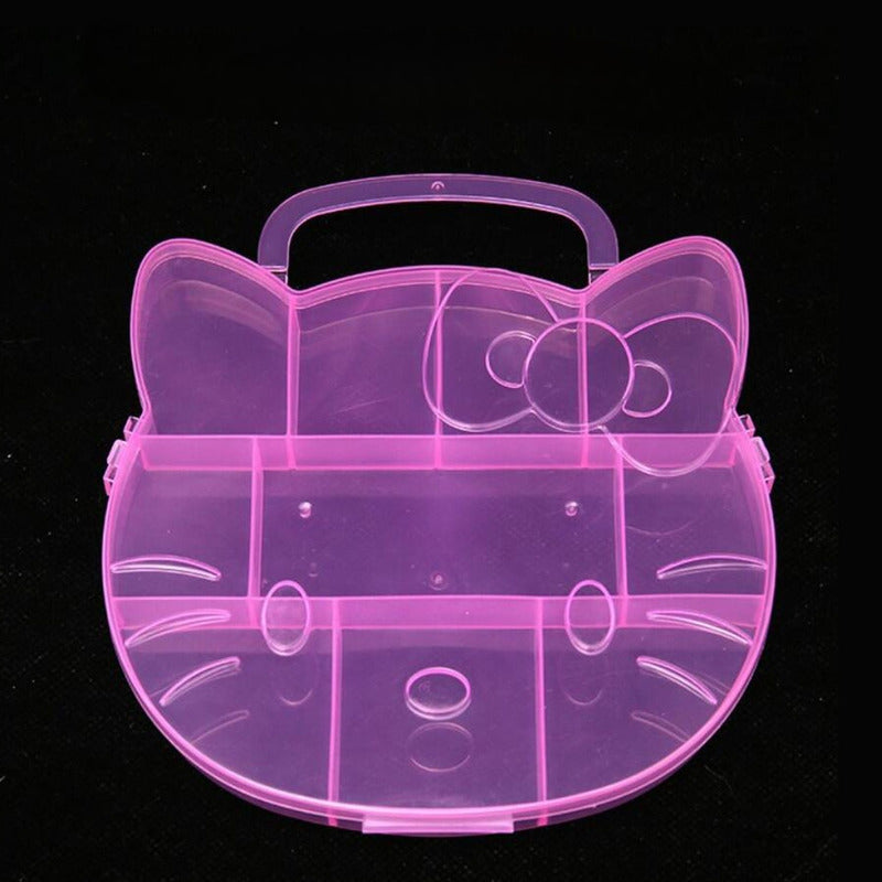 Estuche D Pinches Y Colet Bebé Niñas 11pcs Gancho Oreja Gato