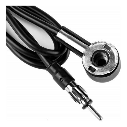 Antena De Radio Am/fm Para Auto 18cm + Base + Cable 137cm