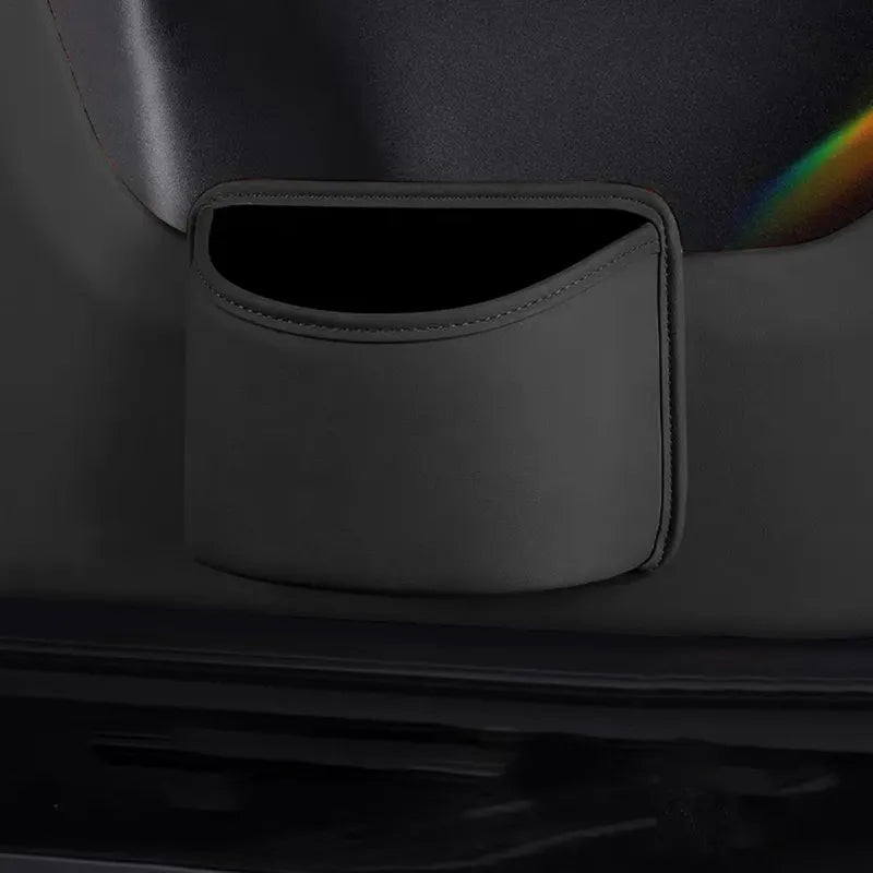 Cesta Organizador Multifunción Para Puerta Y Asiento Auto Lisa Negro