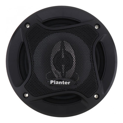 X2 Parlante 6 Pulgadas 16cm Redondo Coaxial 400w 3vias Auto