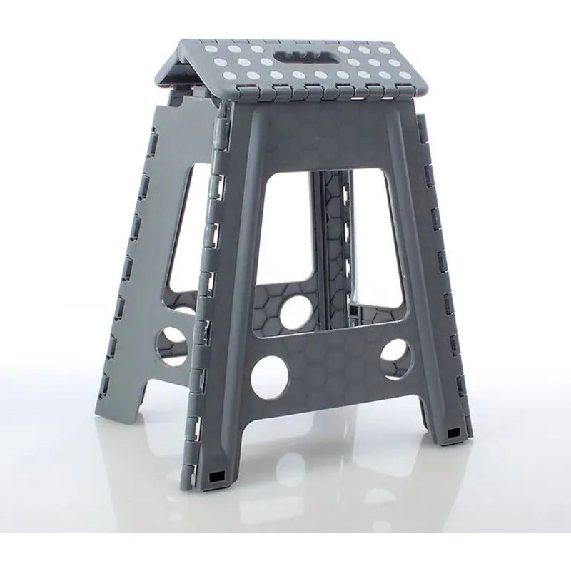 Taburete Plegable Banquito Pórtatil Piso Escala 45cm /r&c