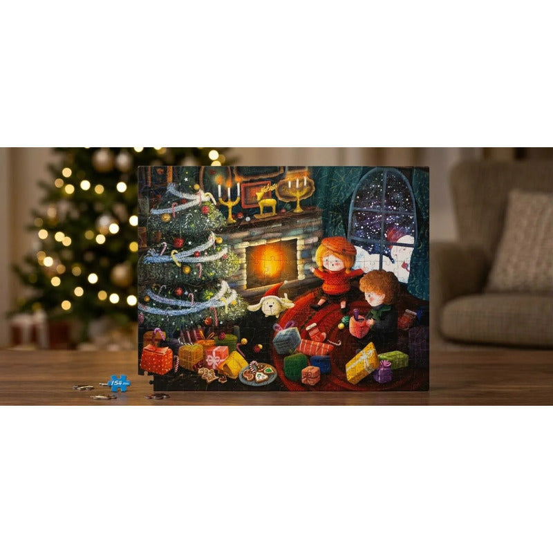 Rompecabezas Navideño 154pcs Puzzle Navidad 500x340mm Mp325