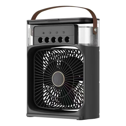 Ventilador 3en1 Humidificador Aromatizante Cn Luz Aire Frío