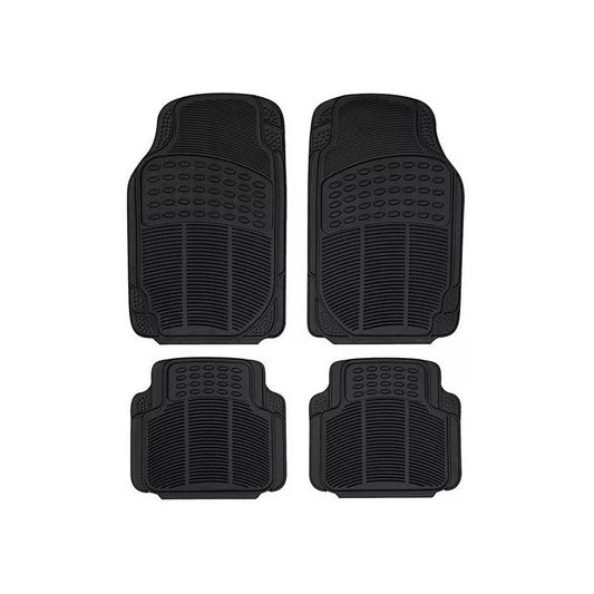 Alfombra Piso De Goma Auto Universal 4 Piezas Premiun /r&c