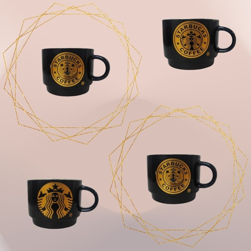 X4 Set Tazas Mug Tazón Gato Chi Apilables 7cm + Soporte /r&c