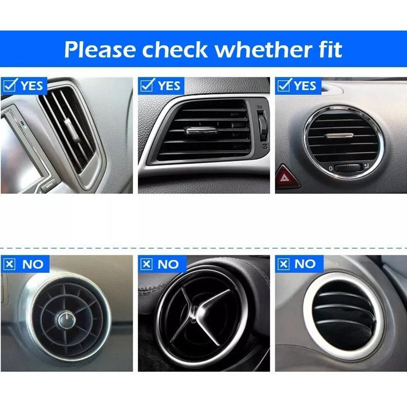 Moldura Decorativa Rejilla Ventilación Tuning Auto Universal