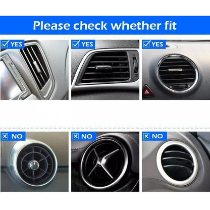 Moldura Decorativa Rejilla Ventilación Tuning Auto Universal