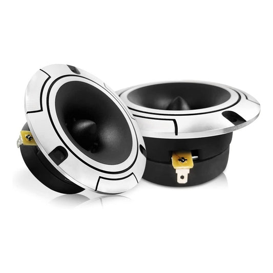 X2 Tweeter De Aluminio Optimizador De Sonido 4  300w Max