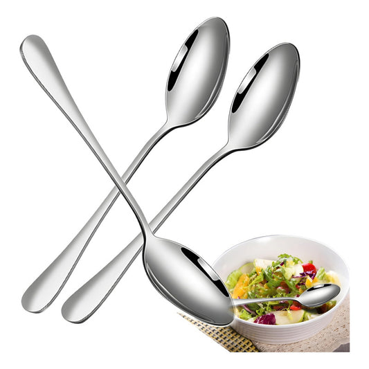 X3 Cuchara Acero Inoxidable Elegant Cuchara Mesa Postre 17.5