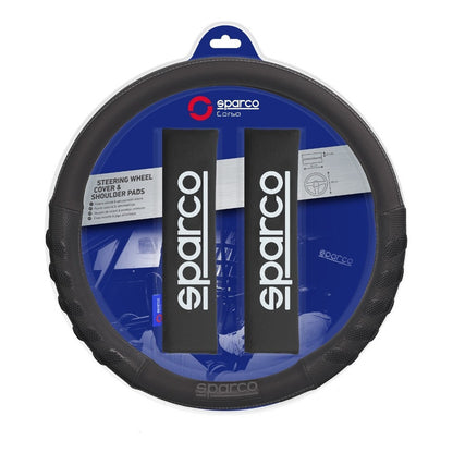 Cubre Volante + Cubre Cinturon Auto Sparco Universal /r&c