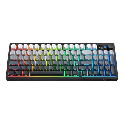 Teclado Gamer Onikuma Mt902 Grey 3modo Conexión Silencioso Negro Gris Blanco Mt902 Inglés Us