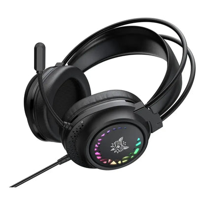 Audífonos Onikuma X92 Rgb Gamer Auriculares Headset Negro