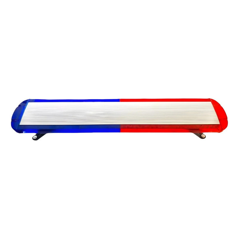 Baliza Led De Techo Destellante Rojo Azul Apernable 12-24v