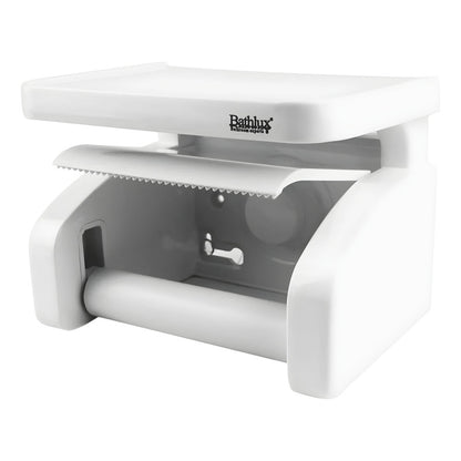 Dispensador De Confort Porta Papel Higiénico + Soporte D Cel Blanco 30127