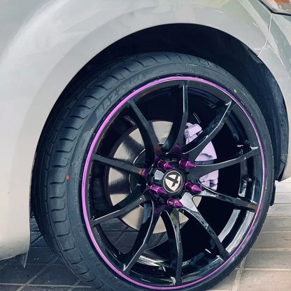 Moldura Para Llantas Decorativa Y Protectora Auto Tuning Ryc