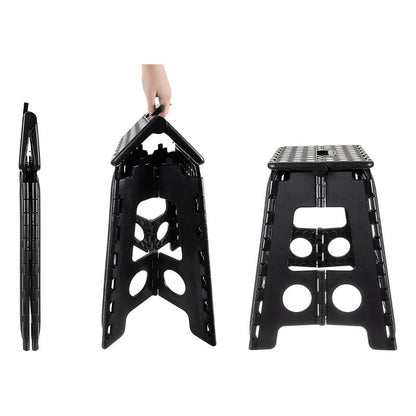 Taburete Plegable Banquito Pórtatil Piso Escala 45cm /r&c