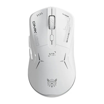 Mouse Gamer Inalámbrico Onikuma 7 Botones 4800dpi Rgb Recarg Color Blanco