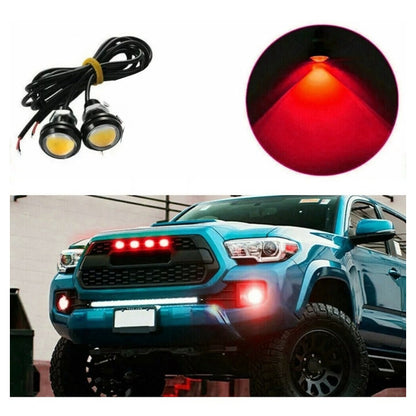 X2 Ojo De Águila Luces Led 23mm 9w Auto Tuning Universal Ryc
