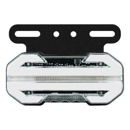 X4 Luz Led De Trocha Bicolor Cn Secuencial 12v/24v Flecha