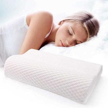 Almohada Terapeutica Cervical Con Memoria Foam Natural/r&c