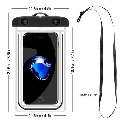 Funda Impermeable Celular Bolsa Anti Agua Sumergible Lluvia