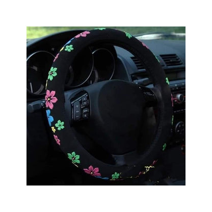 Funda Cubre Volante Para Mujer Gamuza Diseños /r&c