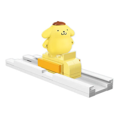 Set Bloque De Construcción Keepplay Sanrio 366 Pieza Kawaii 366 Pompompurin Pudding Shop