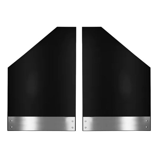 X2 Guardarbarro Guardafango Auto Universal Cn Refuerzo Acero