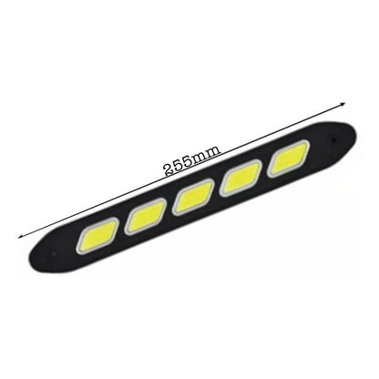 X2 Tira Led Cob Alto Brillo Neblineros Adhesivo Diseño 11856