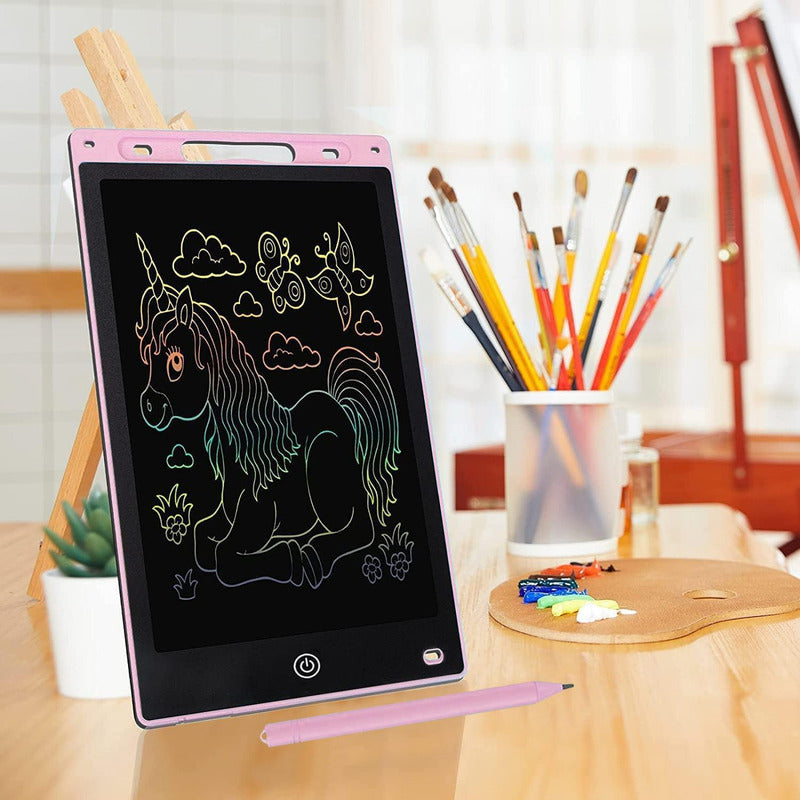 Tableta Dibujo Digital Lcd 8.5 Pizarra Mágica Electrónica Color Rosa 2123
