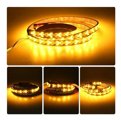 Tercera Luz De Freno D Camioneta + Secuencial Tira Led 1.8mt