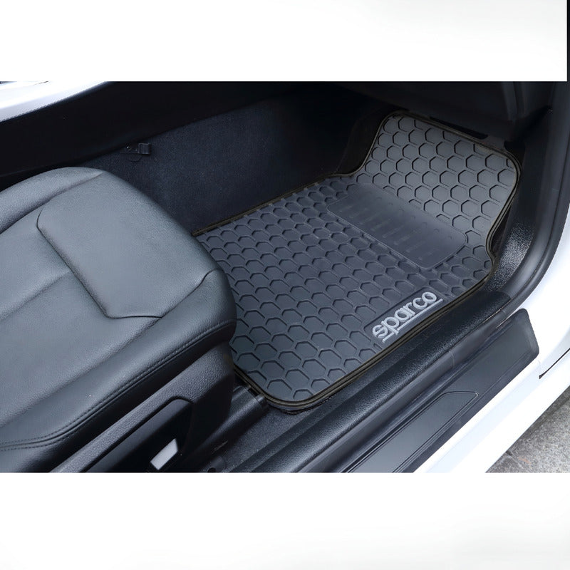 Cubre Piso Auto Goma Camello Sparco Original Universal / R&c