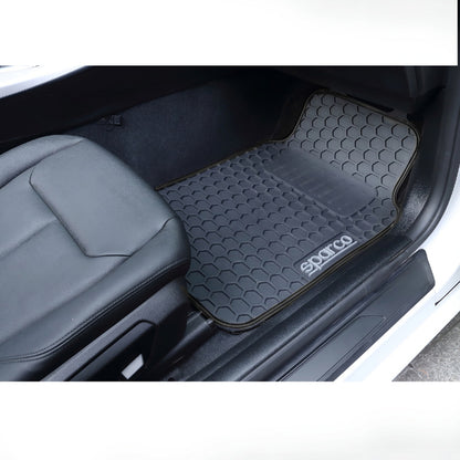 Cubre Piso Auto Goma Camello Sparco Original Universal / R&c