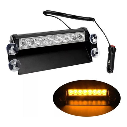 Baliza Parabrisa Led Estroboscopica Bomberos Carabinero 12v