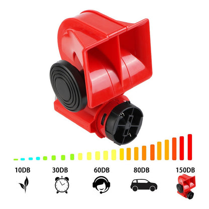 Bocina Auto Caracol Eléctrico Aire Comprimido 12v Claxon R&c