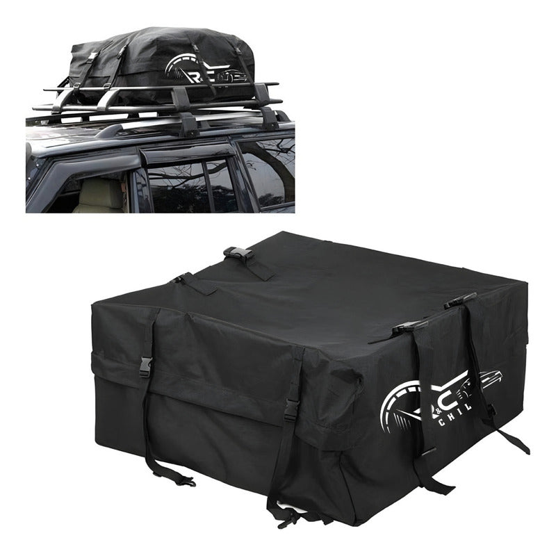 Bolso Porta Equipaje R&c 86*86*40cm 340lt Impermeable Univer Negro R&c