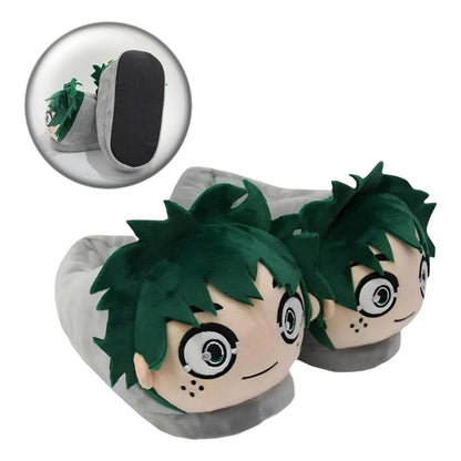Pantuflas De Anime Cerradas Acolchadas Para Invierno T36-41